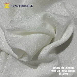 Lụa Tơ Tằm Toàn Thịnh, Toan Thinh Silk, Vietnam Silk | Bamboo Silk Jacquard