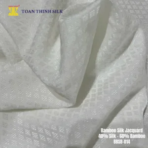 Lụa Tơ Tằm Toàn Thịnh, Toan Thinh Silk, Vietnam Silk | Bamboo Silk Jacquard