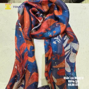 khăn lụa mỏng in