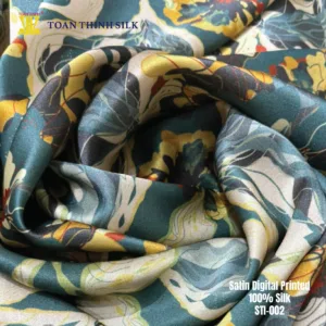 Lụa Tơ Tằm Toàn Thịnh, Toan Thinh Silk, Vietnam Silk | Lụa Satin In - Satin Silk Digital Printed