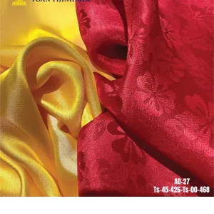 Lụa Tơ Tằm Toàn Thịnh, Toan Thinh Silk, Vietnam Silk | Áo Dài Hai Pha -Twist Silk Ao Dai