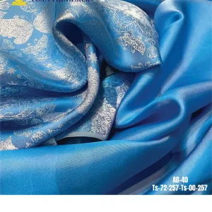 Lụa Tơ Tằm Toàn Thịnh, Toan Thinh Silk, Vietnam Silk | Áo Dài Hai Pha -Twist Silk Ao Dai