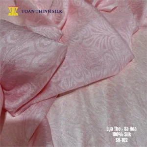 Lụa Tơ Tằm Toàn Thịnh, Toan Thinh Silk, Vietnam Silk | Lụa The Sa Hoa