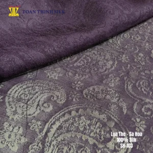 Lụa Tơ Tằm Toàn Thịnh, Toan Thinh Silk, Vietnam Silk | Lụa The Sa Hoa
