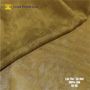 Lụa Tơ Tằm Toàn Thịnh, Toan Thinh Silk, Vietnam Silk | Lụa The Sa Hoa