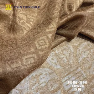 Lụa Tơ Tằm Toàn Thịnh, Toan Thinh Silk, Vietnam Silk | Lụa The Sa Hoa