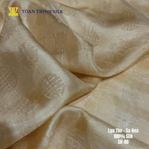 Lụa Tơ Tằm Toàn Thịnh, Toan Thinh Silk, Vietnam Silk | Lụa The Sa Hoa