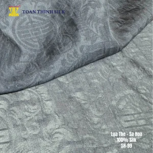 Lụa Tơ Tằm Toàn Thịnh, Toan Thinh Silk, Vietnam Silk | Lụa The Sa Hoa