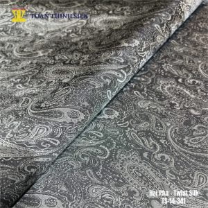 Lụa Tơ Tằm Toàn Thịnh, Toan Thinh Silk, Vietnam Silk | Lụa Hoa Văn - TS14
