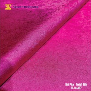 Lụa Tơ Tằm Toàn Thịnh, Toan Thinh Silk, Vietnam Silk | Lụa Hoa Văn - TS14