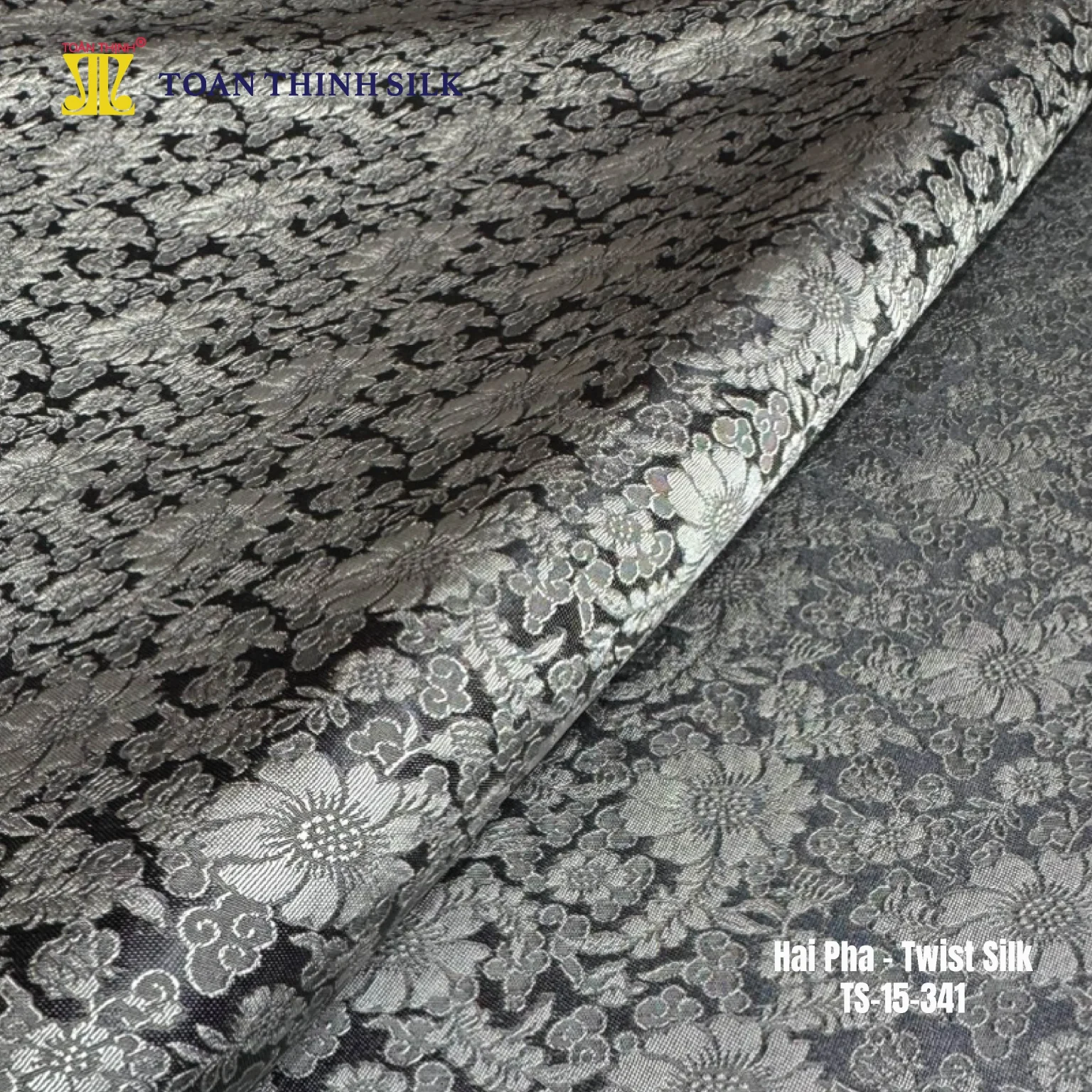 Lụa Tơ Tằm Toàn Thịnh, Toan Thinh Silk, Vietnam Silk | TS-15-341-01