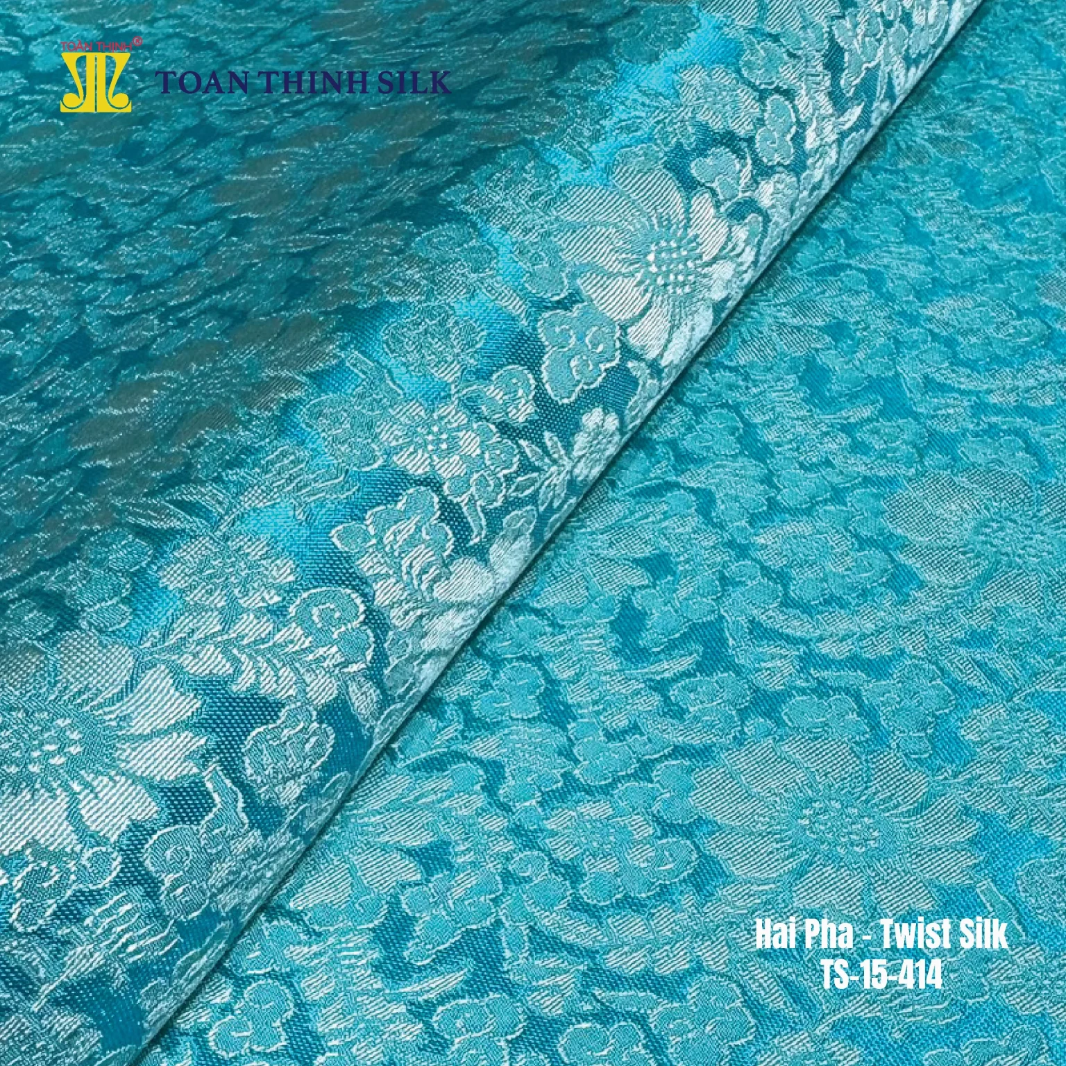 Lụa Tơ Tằm Toàn Thịnh, Toan Thinh Silk, Vietnam Silk | TS-15-414-01