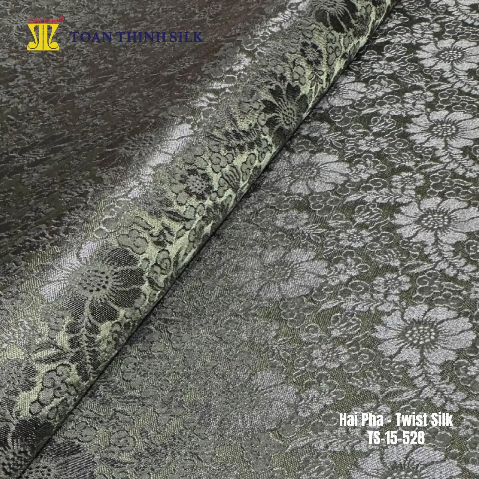 Lụa Tơ Tằm Toàn Thịnh, Toan Thinh Silk, Vietnam Silk | TS-15-528-01