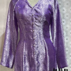 Lụa Tơ Tằm Toàn Thịnh, Toan Thinh Silk, Vietnam Silk | Áo Bà Ba - Size L