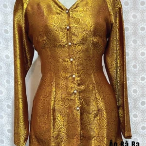 Lụa Tơ Tằm Toàn Thịnh, Toan Thinh Silk, Vietnam Silk | Áo Bà Ba - Size XL