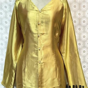Lụa Tơ Tằm Toàn Thịnh, Toan Thinh Silk, Vietnam Silk | Áo Bà Ba - Size XXXL