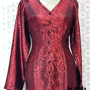 Lụa Tơ Tằm Toàn Thịnh, Toan Thinh Silk, Vietnam Silk | Áo Bà Ba - Size XXXL