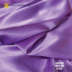 Lụa Tơ Tằm Toàn Thịnh, Toan Thinh Silk, Vietnam Silk | Lụa Satin - Satin Silk - 19MM